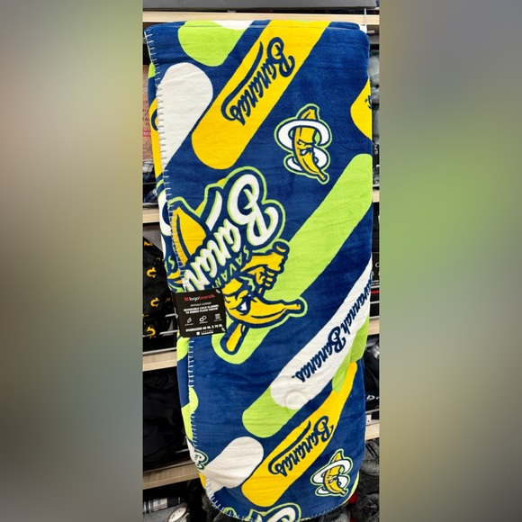WNBA savannah bananas plush blanket throw - Picture 2 of 2